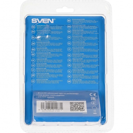 Мышь Sven RX-400W Wireless Mouse Black USB - фото 6
