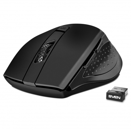 Мышь Sven RX-425W Wireless Mouse Black USB - фото 2