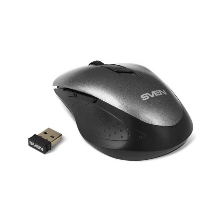 Мышь Sven RX-425W Wireless Mouse Grey USB - фото 3