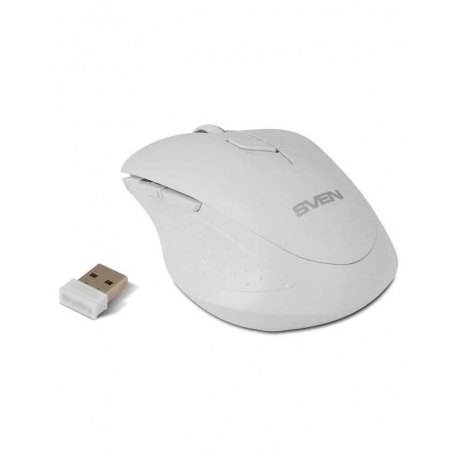 Мышь Sven RX-425W Wireless Mouse White USB - фото 2