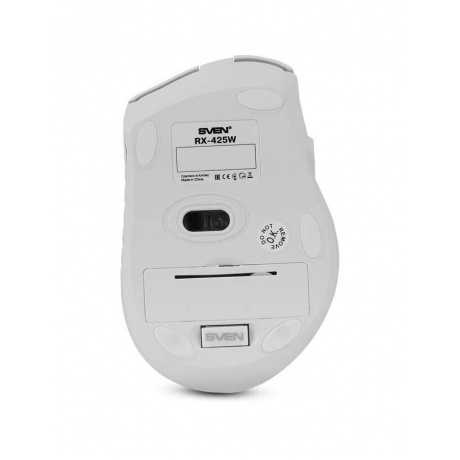 Мышь Sven RX-425W Wireless Mouse White USB - фото 4