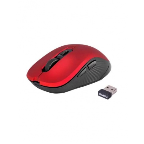 Мышь SVEN RX-560SW (красный) - фото 2