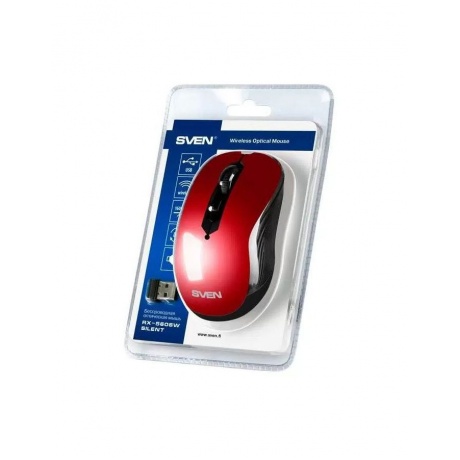 Мышь SVEN RX-560SW (красный) - фото 3