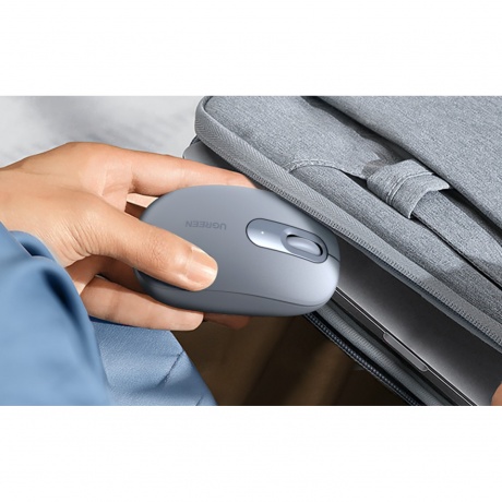 Мышь UGREEN MU105-90671 Dusty Blue (90671) - фото 6