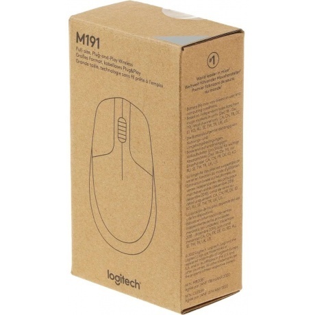 Мышь Logitech M191 Wireless Grey (910-005922) - фото 10