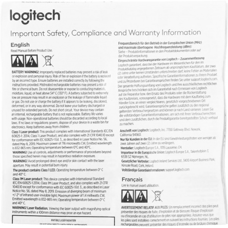 Мышь Logitech M191 Wireless Grey (910-005922) - фото 9