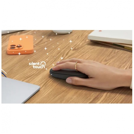 Мышь Logitech Pebble 2 M350S Wireless Graphite (910-007015) - фото 6