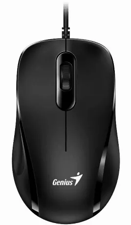 Мышь DX-101, USB, чёрный