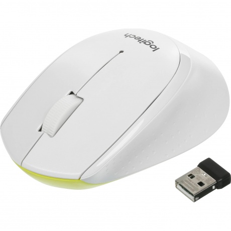 Мышь Logitech M330 Silent Plus White - фото 4