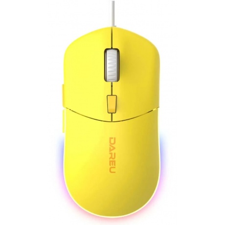 Мышь Dareu LM121 Yellow - фото 2