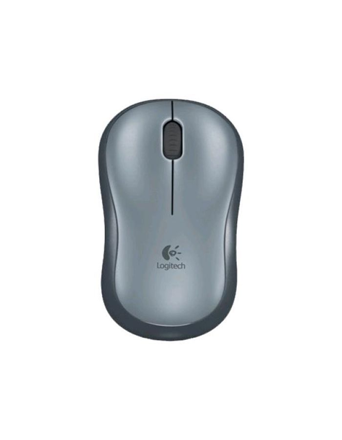 Мышь Logitech M185 Wireless Mouse Grey-Black 910-002238 мышь logitech m185 dark red 910 002240