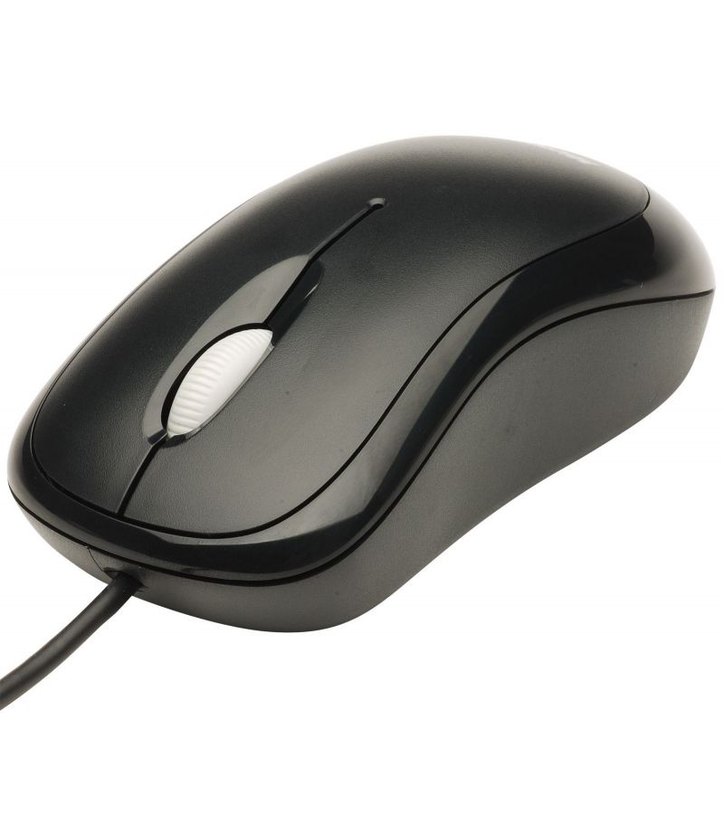 Мышь Microsoft Basic черный (4YH-00007) комплект клавиатура мышь microsoft sculpt comfort desktop black usb черный