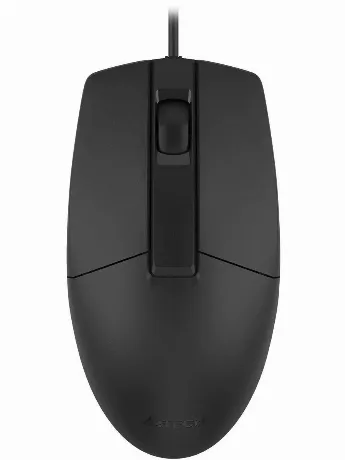 Мышь A4Tech OP-335S черный оптическая (1200dpi) silent USB (3but...