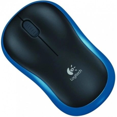 Мышь Logitech M185 Wireless Mouse Blue-Black