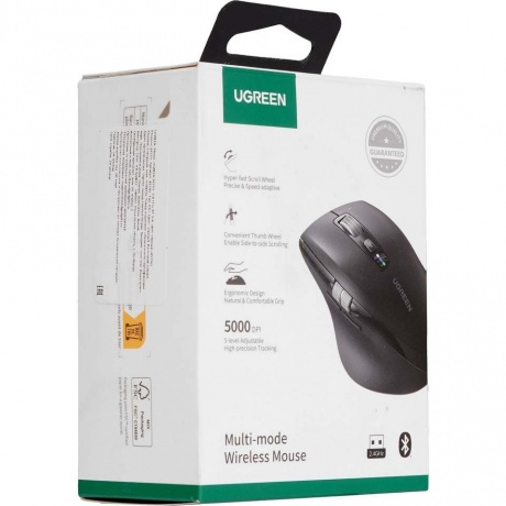 Мышь Ugreen M751 Black (45792) - фото 7