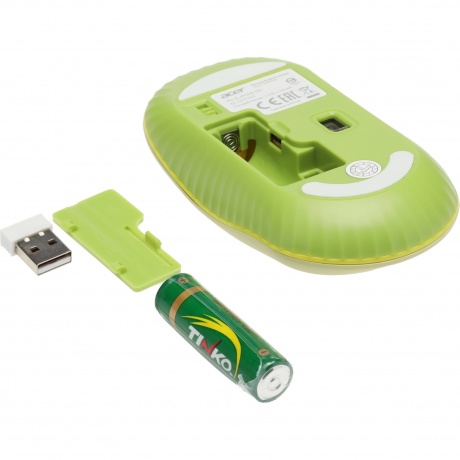 Мышь Acer OMR205 зеленый/желтый (ZL.MCEEE.02J) - фото 15