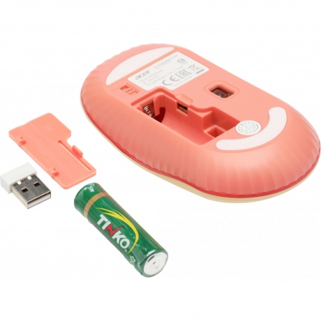 Мышь Acer OMR205 розовый/бежевый (ZL.MCEEE.02L) - фото 13