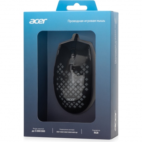 Мышь Acer OMW134 черный (ZL.MCEEE.018) - фото 9