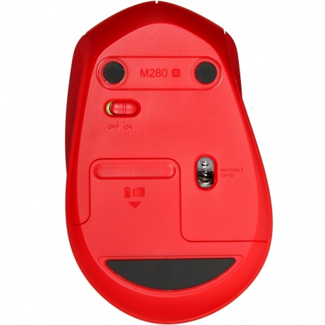 Мышь Logitech M280 Wireless Red - фото 6
