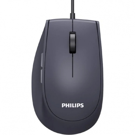Мышь проводная Philips SPK7327B/60 Чёрный - фото 2