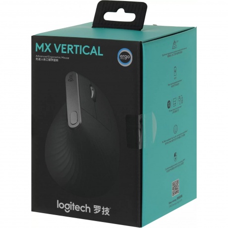 Мышь Logitech MX Vertical GRAPHITE (910-005451) - фото 15