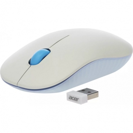 Мышь Acer OMR205 (ZL.MCEEE.02H) белый/голубой - фото 7