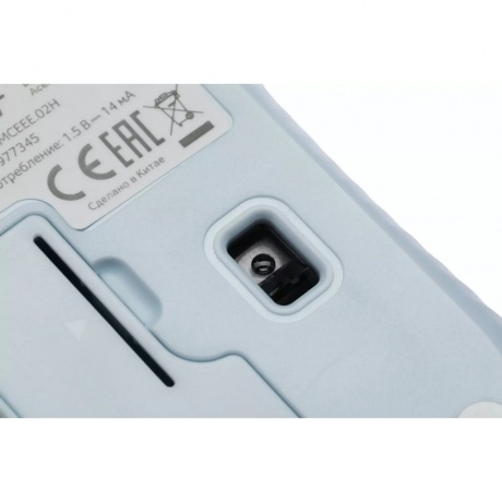 Мышь Acer OMR205 (ZL.MCEEE.02H) белый/голубой - фото 10