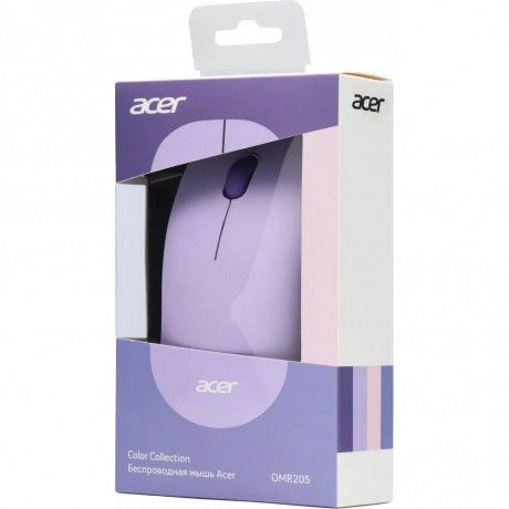 Мышь Acer OMR205 (ZL.MCEEE.02K) фиолетовый - фото 13
