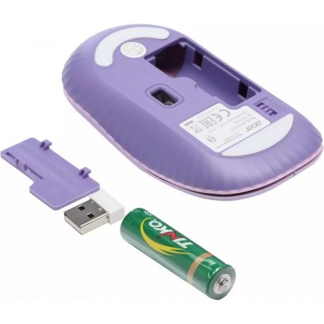 Мышь Acer OMR205 (ZL.MCEEE.02K) фиолетовый - фото 10
