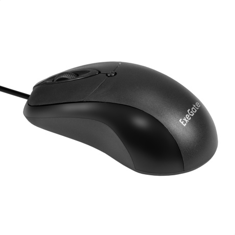 Мышь ExeGate Professional Standard B100L (EX298196RUS) черная - фото 2