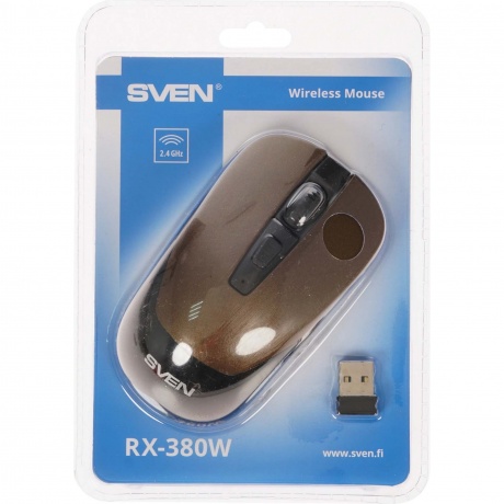 Мышь Sven RX-380W античная бронза (SV-020583) - фото 9