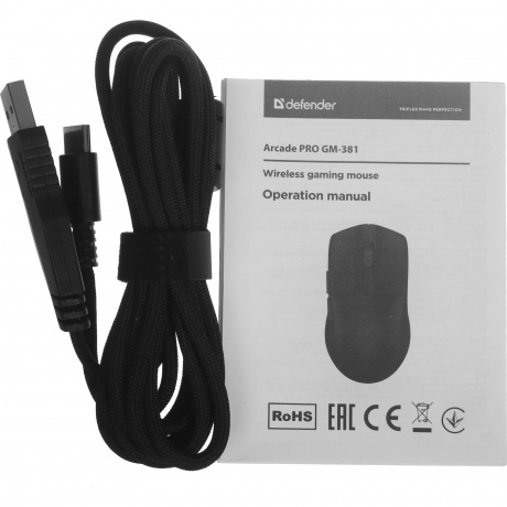 Мышь Defender Arcade PRO GM-381 black (52383) - фото 7