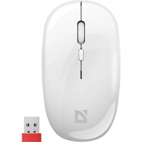 Мышь Defender Calessa MB-252 white (52252) - фото 1