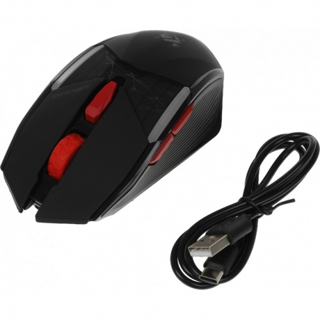 Мышь Defender Horrodine GM-237 black (52237) - фото 5