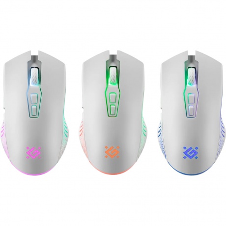 Мышь беспроводная Defender Pandora GM-502 white (52502) - фото 7