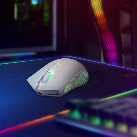 Мышь беспроводная Defender Pandora GM-502 white (52502) - фото 10