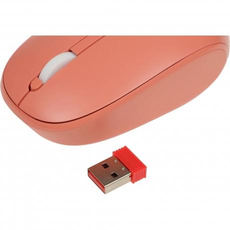 Мышь беспроводная Defender Smart MM-396 red (52398) - фото 5