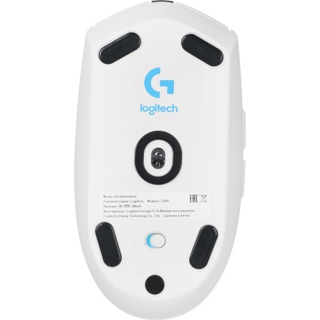 Мышь беспроводная Logitech G304 Lightspeed white (910-005294) - фото 6