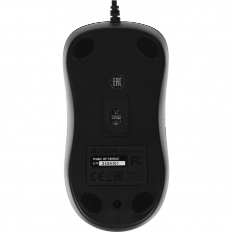 Мышь A4Tech OP-560NUS черный - фото 7