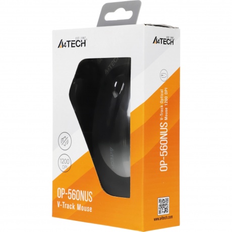Мышь A4Tech OP-560NUS черный - фото 9