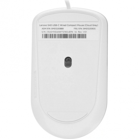 Мышь Lenovo 540 светло-серый (GY51D20877) - фото 4