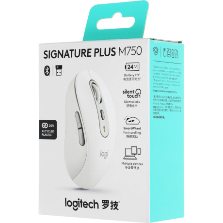 Мышь Logitech M750 белый (910-006271) - фото 13