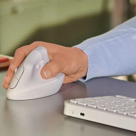 Мышь Logitech Lift белый (910-006486) - фото 9
