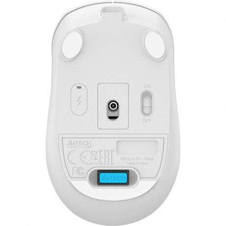 Мышь A4Tech Fstyler FG15C Air2 белый - фото 8
