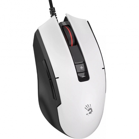 Мышь A4Tech Bloody ES8 белый (ES8 PANDA WHITE) - фото 2