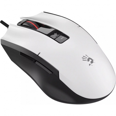 Мышь A4Tech Bloody ES8 белый (ES8 PANDA WHITE) - фото 4