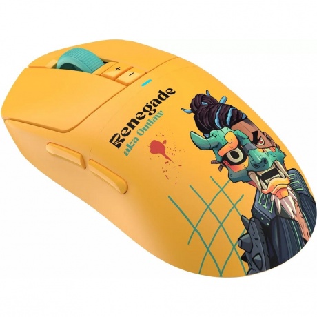 Мышь A4Tech Bloody R72 Ultra желтый - фото 5