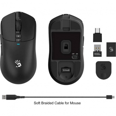 Мышь A4Tech Bloody R72 Ultra черный - фото 9