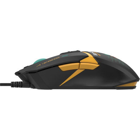 Мышь A4Tech Bloody W63 Max Renegade черный/рисунок - фото 12