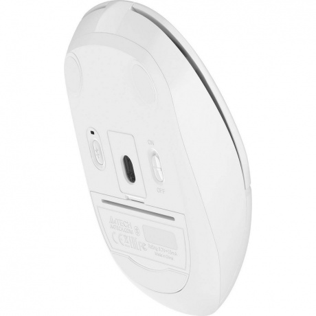 Мышь A4Tech Fstyler FB12S белый (FB12S USB WHITE) - фото 4